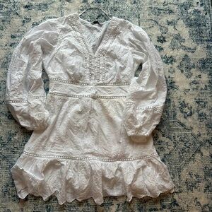 Primark Ivory Asymmetrical Dress